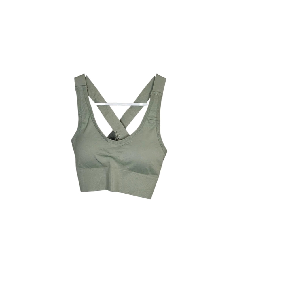 Green Sports Bra Size Small NWOT